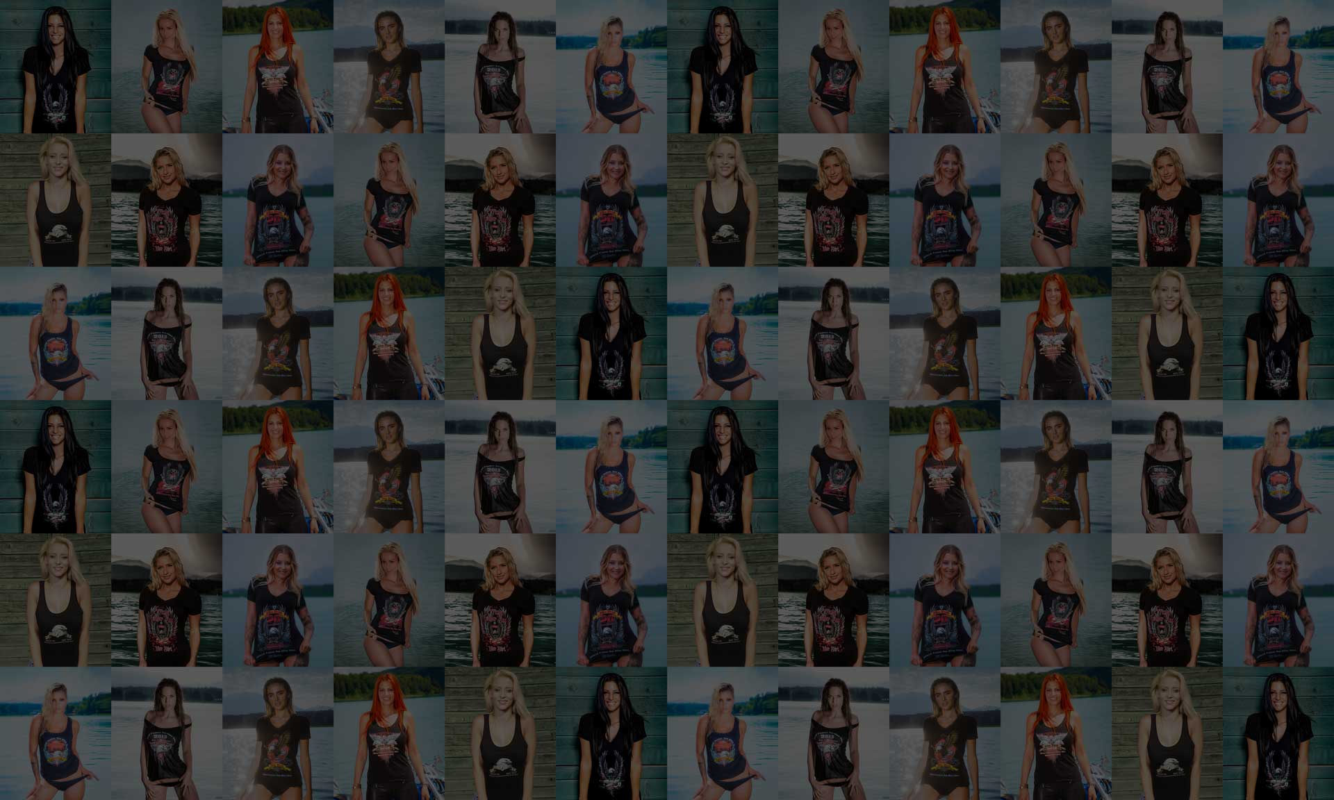 Biker Shirt Girls